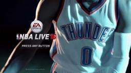 NBA Live 16 Title Screen